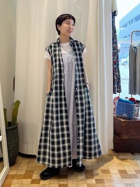 Dot&Stripes CHILDWOMANさん(レディース・150cm)の夏コーディネート