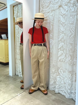Dot&Stripes CHILDWOMANさん(レディース・150cm)の夏コーディネート