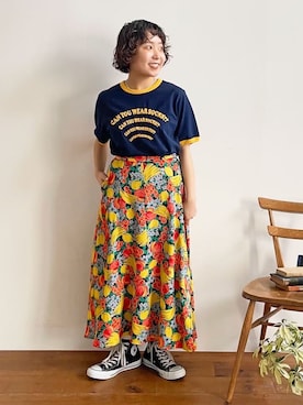 「150cm台コーデ」｜Dot&Stripes CHILDWOMANさん（レディース・150cm）の夏コーディネート