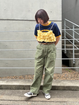 Dot&Stripes CHILDWOMANさん（レディース・160cm）の夏コーディネート