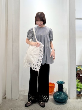 Dot&Stripes CHILDWOMANさん(レディース・154cm)の夏コーディネート