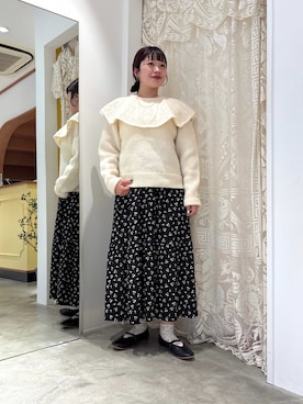 Dot&Stripes CHILDWOMANさん（レディース・156cm）の秋コーディネート