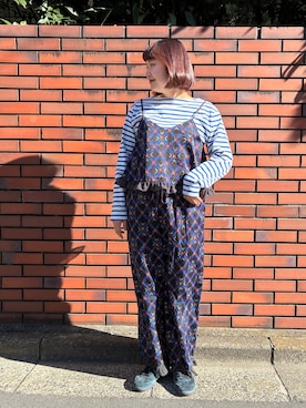 Dot&Stripes CHILDWOMANさん（レディース・160cm）の冬コーディネート