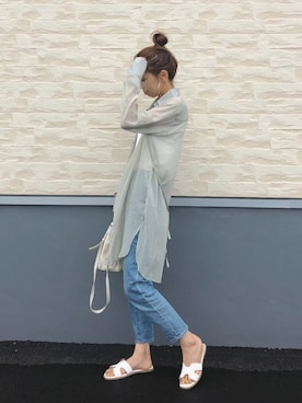 yurieさん（レディース・156cm）の夏コーディネート