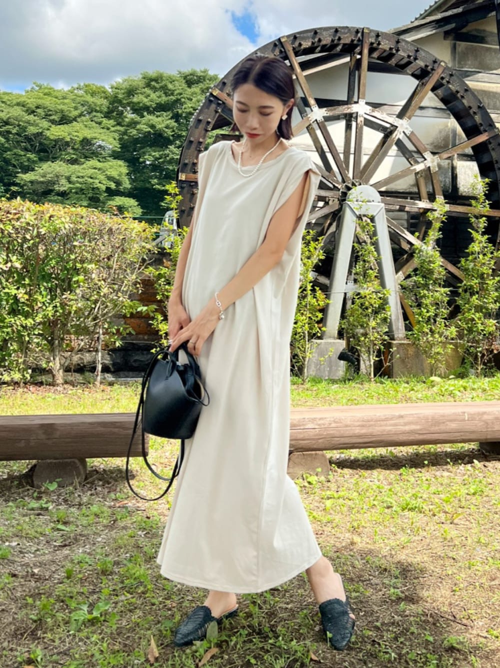 7月新作 PLEATS PLEASE PALM スカート 3 ブラック（ミニスカート 