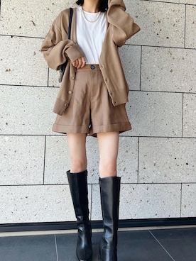 yurieさん（レディース・156cm）の秋コーディネート