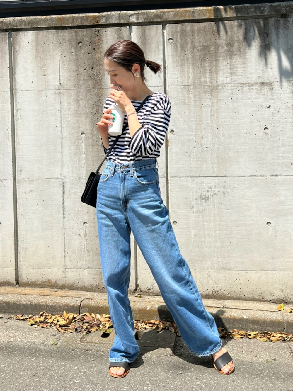 HERMESのショルダーバッグを使った人気ファッション