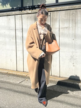 「TOD’S（トッズ）のアイテム（バッグ）」を使った、yurieさん（レディース・156cm）の秋コーディネート