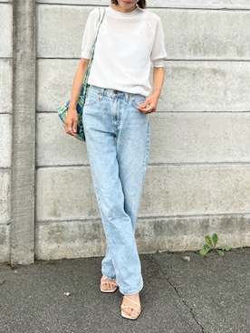 「MACPHEE（マカフィー）のアイテム」を使った、yurieさん（レディース・156cm）の夏コーディネート