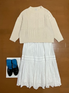 ばたこさん（レディース・159cm）の冬コーディネート