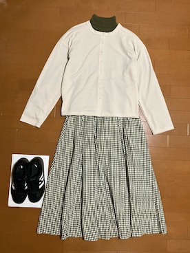 「タートル」｜ばたこさん（レディース・159cm）の冬コーディネート