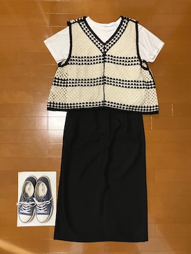 「Green　Parks（グリーンパークス）のアイテム」を使った、ばたこさん（レディース・159cm）の秋コーディネート