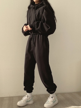 「新作」｜「アイテム（セットアップ）」を使った、dwstyle_storeさん（レディース・161cm）の冬コーディネート