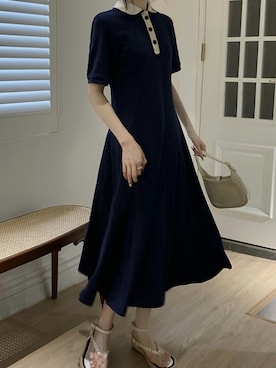 「ドレスシューズ」｜「アイテム（サンダル）」を使った、dwstyle_storeさん（レディース・161cm）の夏コーディネート