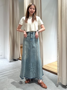 「FREE'S MART（フリーズマート）のアイテム」を使った、mayaさん（骨格ウェーブ・レディース・160cm）の春コーディネート