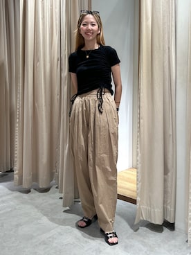 「FREE'S MART（フリーズマート）のアイテム」を使った、mayaさん（骨格ウェーブ・レディース・160cm）の夏コーディネート