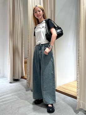 「FREE'S MART（フリーズマート）のアイテム」を使った、mayaさん（骨格ウェーブ・レディース・160cm）の夏コーディネート