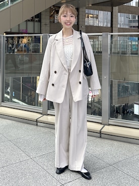 mayaさん（レディース・160cm）の春コーディネート