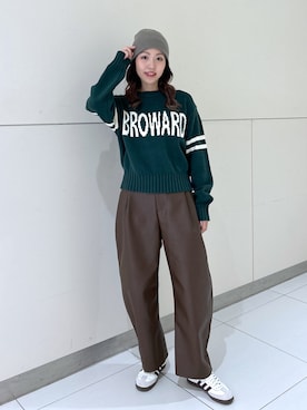 「おとなコーデ」｜「アイテム（シューズ）」を使った、mayaさん（レディース・160cm）の秋コーディネート