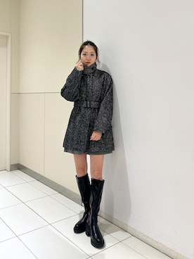 「FREE'S MART（フリーズマート）のアイテム（ダウンジャケット/コート）」を使った、mayaさん（レディース・160cm）の秋コーディネート