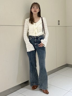 「FREE'S MART（フリーズマート）のアイテム」を使った、mayaさん（レディース・160cm）の秋コーディネート