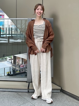 「FREE'S MART（フリーズマート）のアイテム」を使った、mayaさん（骨格ウェーブ・レディース・160cm）の春コーディネート