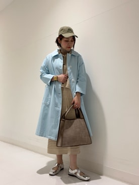「RODE SKO」｜「アイテム（ジャケット/アウター）」を使った、asamiさん（レディース・164cm）の春コーディネート