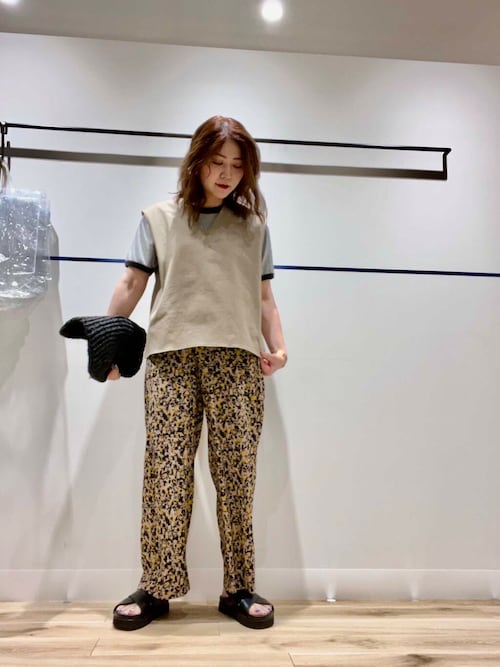 URBAN RESEARCH（アーバンリサーチ） ベスト ジレ リネン混Vネック