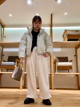 「アイテム（ローファー）」を使った、asamiさん（レディース・164cm・40代）の秋コーディネート