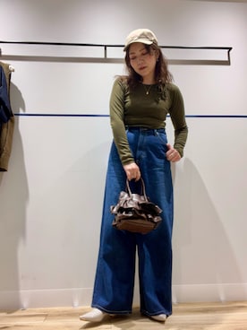 ペインターbaggy denimパンツ SRN05 ウォッシュグレー　25インチ ペインターbaggy denimパンツ SRN05 - メルカリ