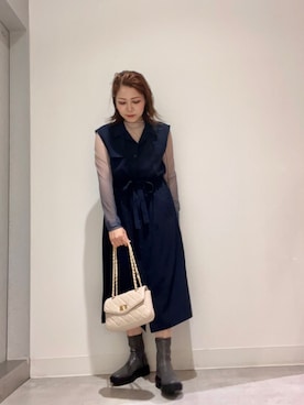 「アイテム（ワンピース/ドレス）」を使った、asamiさん（レディース・164cm・30代）の夏コーディネート