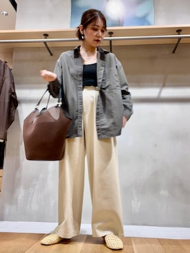 「EKAL（エカル）のアイテム」を使った、asamiさん（レディース・164cm）の夏コーディネート