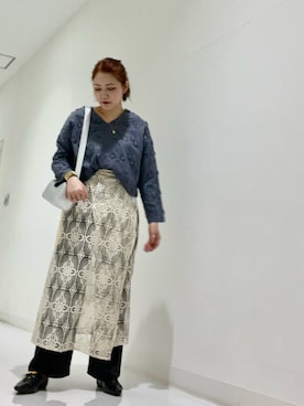 「RODE SKO」｜「アイテム（パンツ）」を使った、asamiさん（レディース・164cm）の秋コーディネート