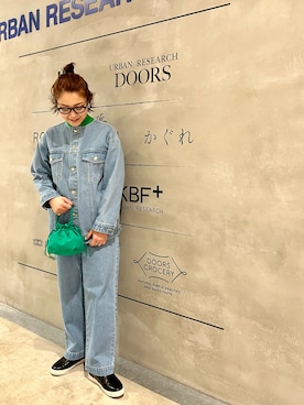「RODE SKO」｜「アイテム（スリッポン）」を使った、asamiさん（レディース・164cm）の冬コーディネート