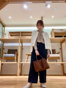 「アイテム（その他シューズ）」を使った、asamiさん（レディース・164cm・30代）の秋コーディネート