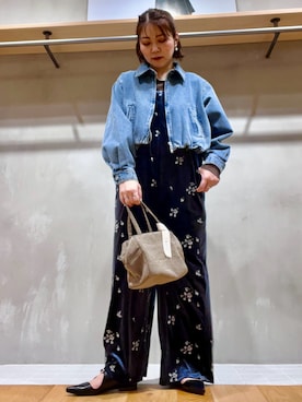 「KBF（ケイビーエフ）のアイテム（ジャケット/アウター）」を使った、asamiさん（レディース・164cm）の秋コーディネート