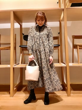 「SENCEOFPLACE」｜asamiさん（レディース・164cm）の秋コーディネート