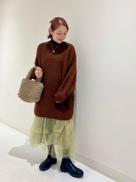 asamiさん（レディース・164cm）の秋コーディネート