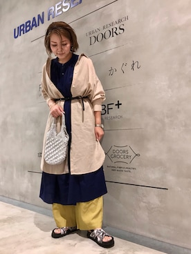 「BLUE」｜asamiさん（レディース・164cm）の夏コーディネート