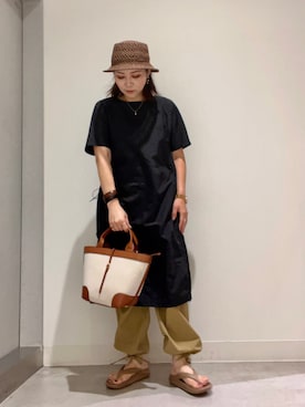 「アイテム（ワンピース/ドレス）」を使った、asamiさん（レディース・164cm・30代）の夏コーディネート