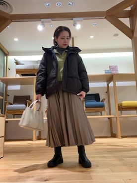 asamiさん（骨格ナチュラル・レディース・164cm）の冬コーディネート