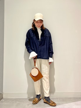「SENCEOFPLACE」｜asamiさん（レディース・164cm）の秋コーディネート