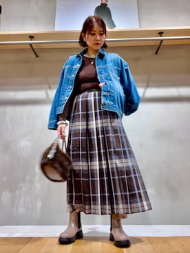 「URBAN RESEARCH Sonny Label（アーバンリサーチサニーレーベル）のアイテム（ジャケット/アウター）」を使った、asamiさん（レディース・164cm）の秋コーディネート