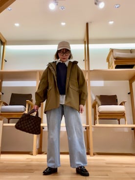 「アイテム（その他アウター）」を使った、asamiさん（レディース・164cm・30代）の秋コーディネート