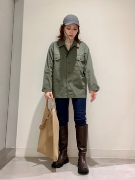 「RODE SKO」｜「アイテム（キャップ）」を使った、asamiさん（レディース・164cm）の夏コーディネート