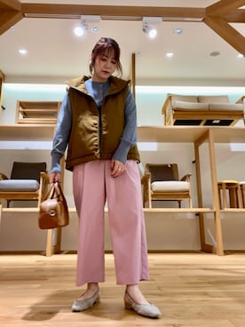 「アイテム（その他シューズ）」を使った、asamiさん（レディース・164cm・30代）の秋コーディネート