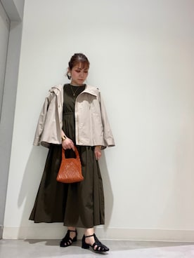 「SENSE OF PLACE by URBAN RESEAR」｜「アイテム（ジャケット/アウター）」を使った、asamiさん（レディース・164cm）の春コーディネート