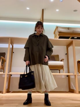 「アイテム（テーラードジャケット）」を使った、asamiさん（レディース・164cm・30代）の秋コーディネート