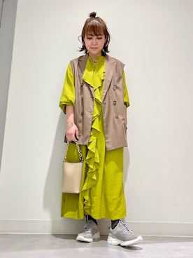 「RODE SKO」｜「アイテム（スニーカー）」を使った、asamiさん（レディース・164cm）の春コーディネート