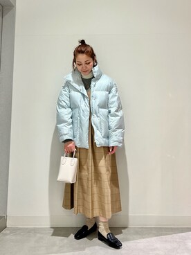 「RODE SKO」｜「アイテム（ローファー）」を使った、asamiさん（レディース・164cm）の冬コーディネート